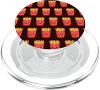 Funny French Fries Pattern French Fries Fast Food PopSockets PopGrip pour MagSafe