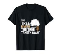 Funny Frisbee Golf Memes Tree Humour Disc Golf T-Shirt