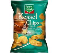 funny frisch Kessel Chips Salt and Vinegar sans gluten vegan 120g