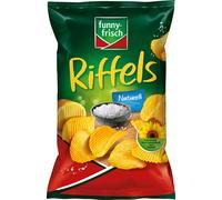 funny frisch Riffles Naturell Chips végétariennes 150g