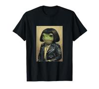 Funny Frog Bob Coupe de Cheveux Meme Rock and Roll Lover T-Shirt