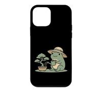 Funny Frog Bonsai Gardening Japanese Style Plant Lover Coque pour iPhone 12 Mini