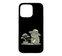 Funny Frog Bonsai Gardening Japanese Style Plant Lover Coque pour iPhone 15 Pro Max