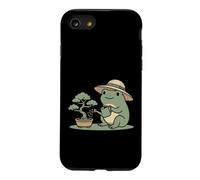Funny Frog Bonsai Gardening Japanese Style Plant Lover Coque pour iPhone SE (2020) / 7/8