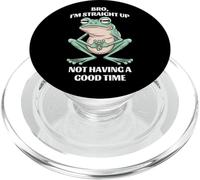 Funny Frog Bro, Je ne Passe Vraiment Pas Un Bon Moment PopSockets PopGrip pour MagSafe