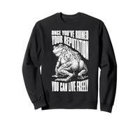 Funny Frog Butt, Une réputation ruinée et Sarcastique en Direct Sweatshirt