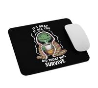 Funny Frog Coffee : C'est Pas Grave Si Tout Ce Que Vous Avez Fait Aujourd'hui, C'est Survivre. Mousepad Antidérapant Tapis De Souris Résistant À Usure Tapis De Souris Gaming pour Jeu 25X30Cm