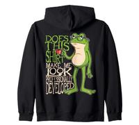 Funny Frog : Est-ce Que ça me Donne l'air d'avoir évolué sur Sweat à Capuche