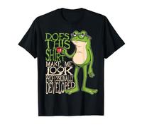Funny Frog : Est-ce Que ça me Donne l'air d'avoir évolué sur T-Shirt