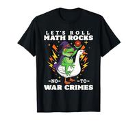 Funny Frog Goose Let's Roll Math Rocks Non aux Crimes de Guerre T-Shirt