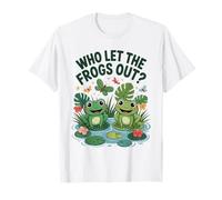 Funny Frog Lovers Who Let The Frogs Out T-Shirt