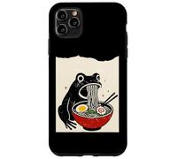 Funny Frog Ramen Sumi-e Kawaii Ink Painting Japanese Coque pour iPhone 11 Pro Max