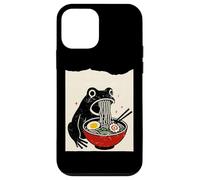 Funny Frog Ramen Sumi-e Kawaii Ink Painting Japanese Coque pour iPhone 12 Mini