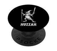 Funny Frog Wizard Huzzah PopSockets PopGrip Adhésif