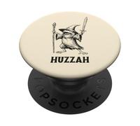 Funny Frog Wizard Huzzah PopSockets PopGrip Adhésif