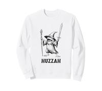 Funny Frog Wizard Huzzah Sweatshirt