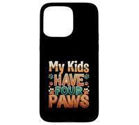 Funny Fur Parent Four Paws Animal Lover Design Coque pour iPhone 15 Pro Max