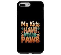 Funny Fur Parent Four Paws Animal Lover Design Coque pour iPhone 7 Plus/8 Plus