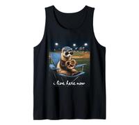 Funny Furet Baseball Mom I Live Here Now Débardeur