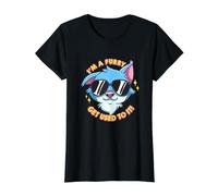 Funny Fursona Cool I'm A Furry Get Used to It T-Shirt Graphique avec Valeur