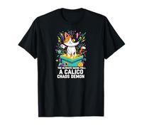 Funny Gacha Gamer Calico Cat Ultimate Pull Chaos Demon T-Shirt