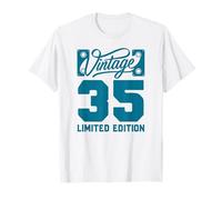 Funny Gag Men Vintage 35th Birthday Decorations 35 Birthday T-Shirt