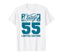 Funny Gag Men Vintage 55th Birthday Decorations 55 Birthday T-Shirt