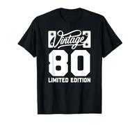 Funny Gag Men Vintage 80th Birthday Decorations 80 Birthday T-Shirt