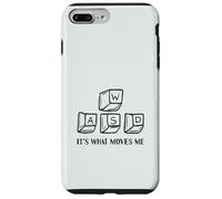 Funny Gamer It's What Moves Me | Amateur de jeux vidéo Coque pour iPhone 7 Plus/8 Plus