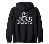 Funny Gamer It's What Moves Me | Amateur de jeux vidéo Sweat à Capuche
