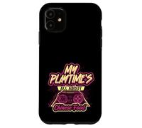 Funny Gamer Life Manette Chinoise de Jeux vidéo et de Nourriture Coque pour iPhone 11