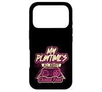 Funny Gamer Life Manette Chinoise de Jeux vidéo et de Nourriture Coque pour iPhone 17 Pro