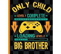 Funny Gamer Notebook: Big Brother Loading Design for Kids, Boys, Students, and Video Game Lovers