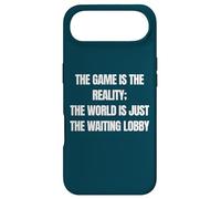 Funny Gamer The Game is Reality Waiting Lobby Video Gaming Coque pour iPhone Air