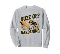 Funny Gardener Antisocial Bee Humour Buzz Off I'm Gardening Sweatshirt