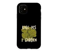 Funny Gardening Pun Kale, Oui, Je Jardine Coque pour iPhone 11