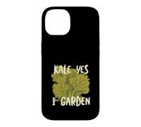 Funny Gardening Pun Kale, Oui, Je Jardine Coque pour iPhone 14