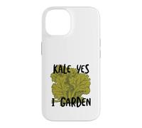 Funny Gardening Pun Kale, Oui, Je Jardine Coque pour iPhone 14