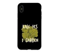Funny Gardening Pun Kale, Oui, Je Jardine Coque pour iPhone XS Max