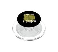 Funny Gardening Pun Kale, Oui, Je Jardine PopSockets PopGrip pour MagSafe