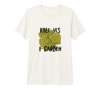 Funny Gardening Pun Kale, Oui, Je Jardine T-Shirt Haut de Gamme