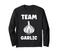 Funny Garlic Food Minimalist Vegetable Simple Team Garlic Manche Longue