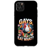 Funny Gays Eat What - Cock Chicken LGBT Humor Gay Men Women Coque pour iPhone 11 Pro Max