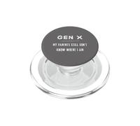 Funny Gen X, Funny Generation X, Mes Parents ne savent Toujours Pas PopSockets PopGrip pour MagSafe