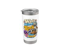 Funny Geology Rocks Loupe géologue Gobelet isotherme en acier inoxydable double paroi