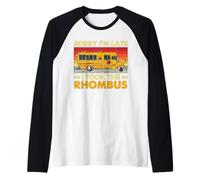 Funny Geometry Bus Math Bus Sorry I'm Late I Took The Rhombus Manche Raglan