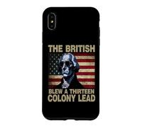 Funny George Washington The British Blew A 13 Colony Lead Coque pour iPhone XS Max