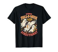 Funny Ghost are You Fall o Ween Directions Party Halloween T-Shirt Graphique avec Valeur