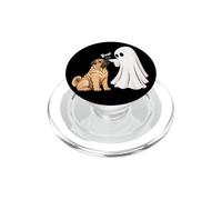 Funny Ghost Chinese Shar Pei Boop, Amoureux des Chiens d'halloween PopSockets PopGrip pour MagSafe