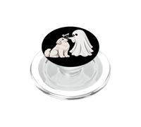 Funny Ghost Great Pyrenees Boop Halloween pour Les Amoureux des Chiens PopSockets PopGrip pour MagSafe